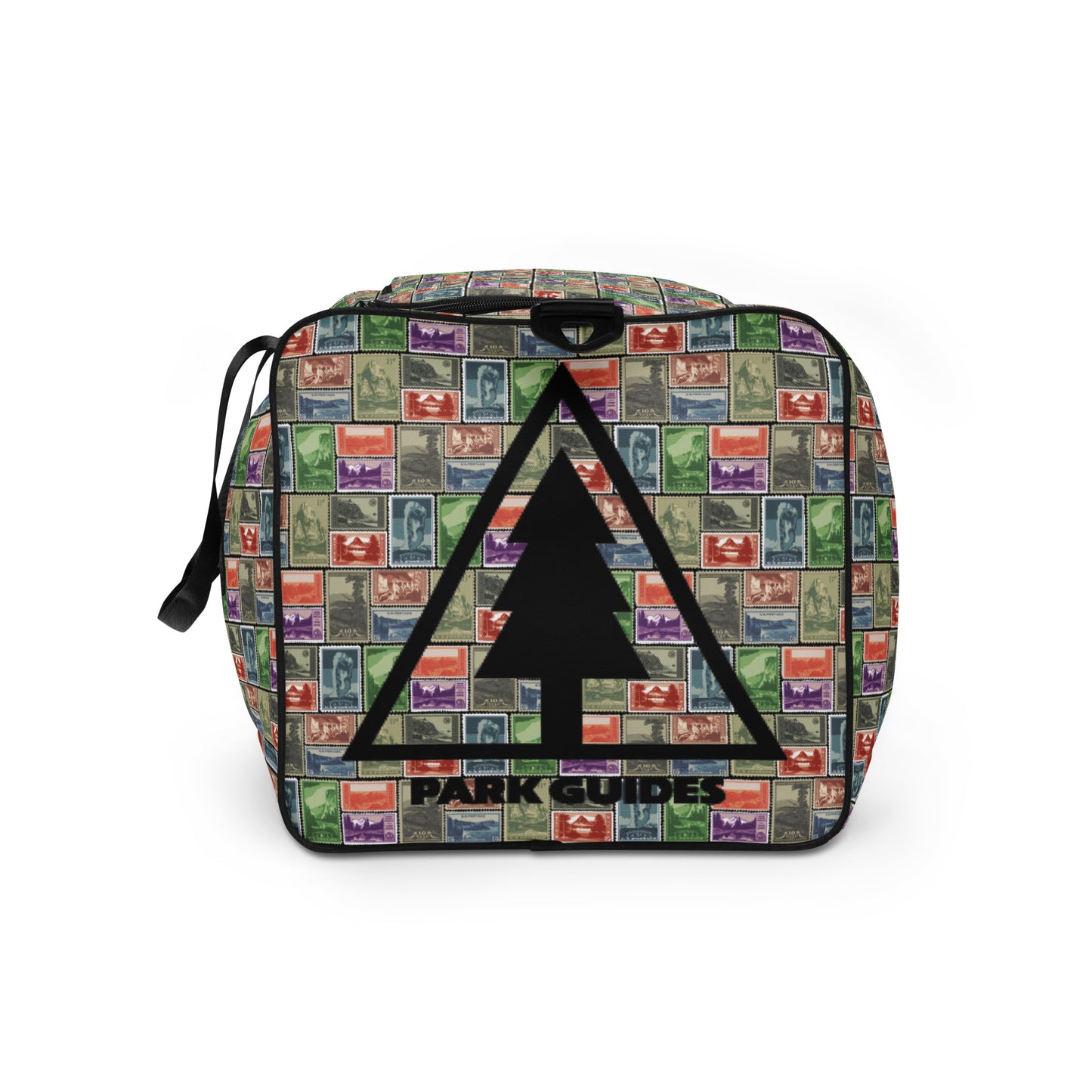 National Park Vintage Postage Stamp Duffle bag