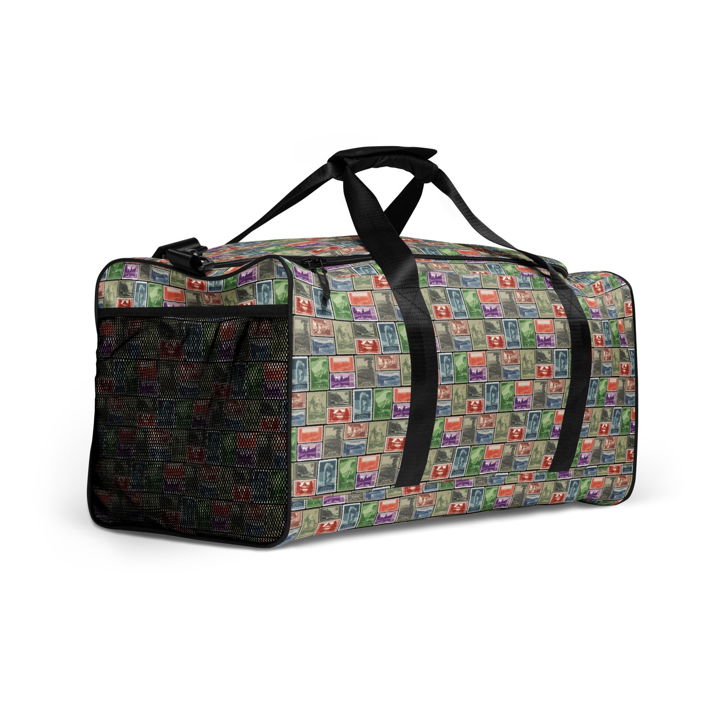 National Park Vintage Postage Stamp Duffle bag