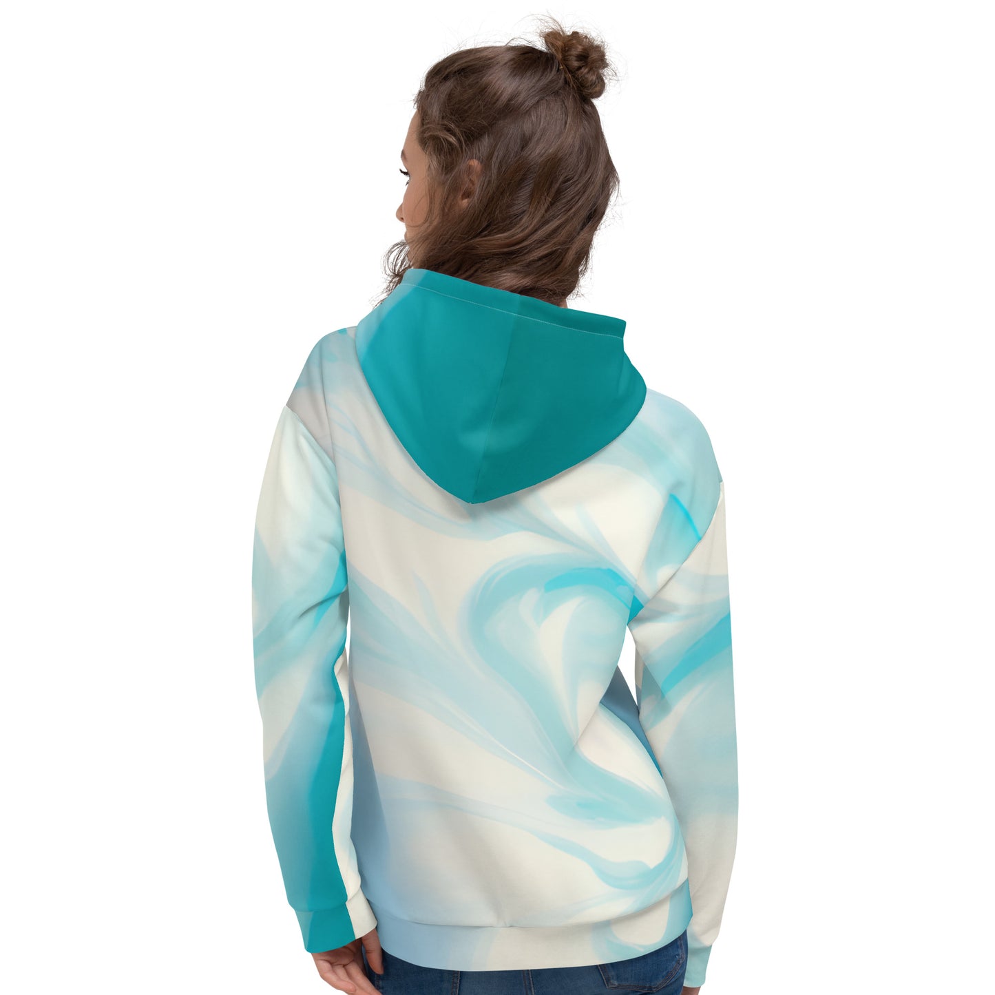 Birdseye White Sands National Park All Over Print Unisex Hoodie