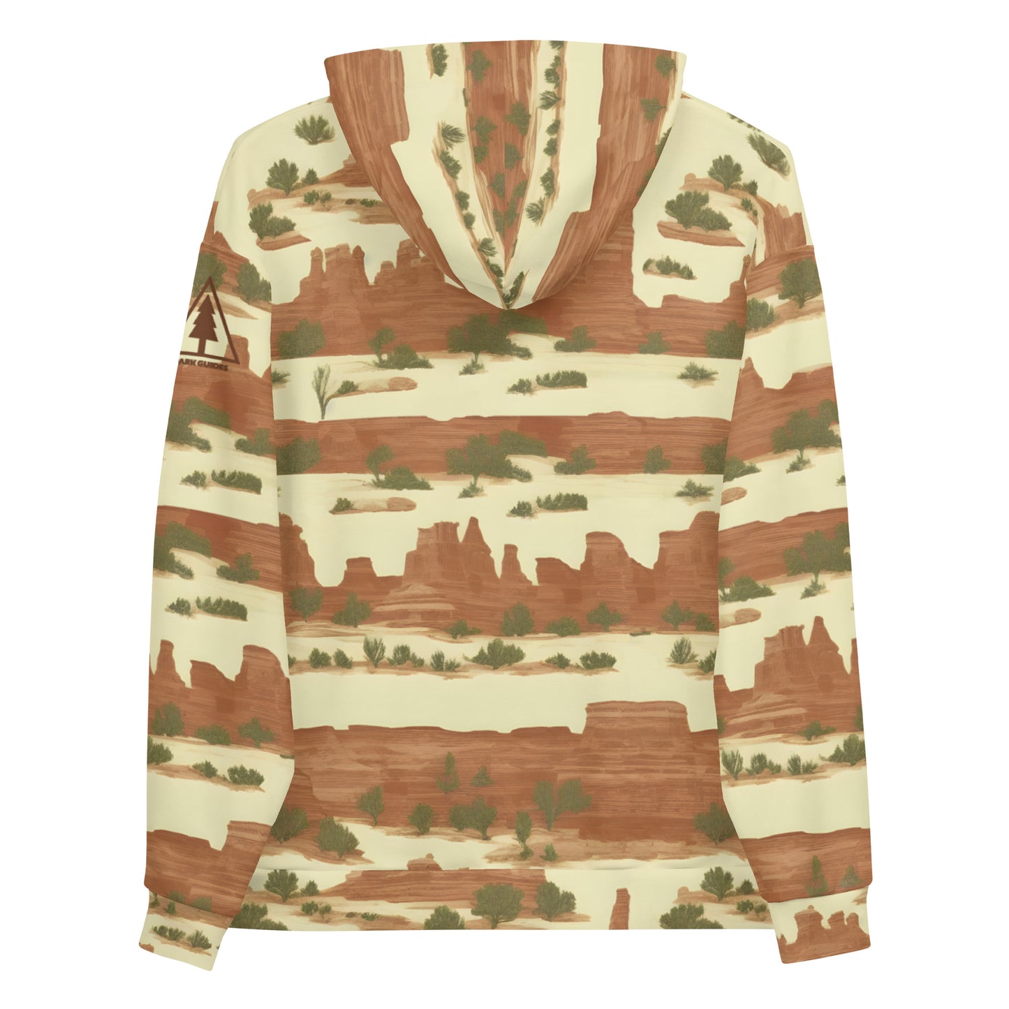 Canyonlands National Park Toile Stripe Unisex Hoodie