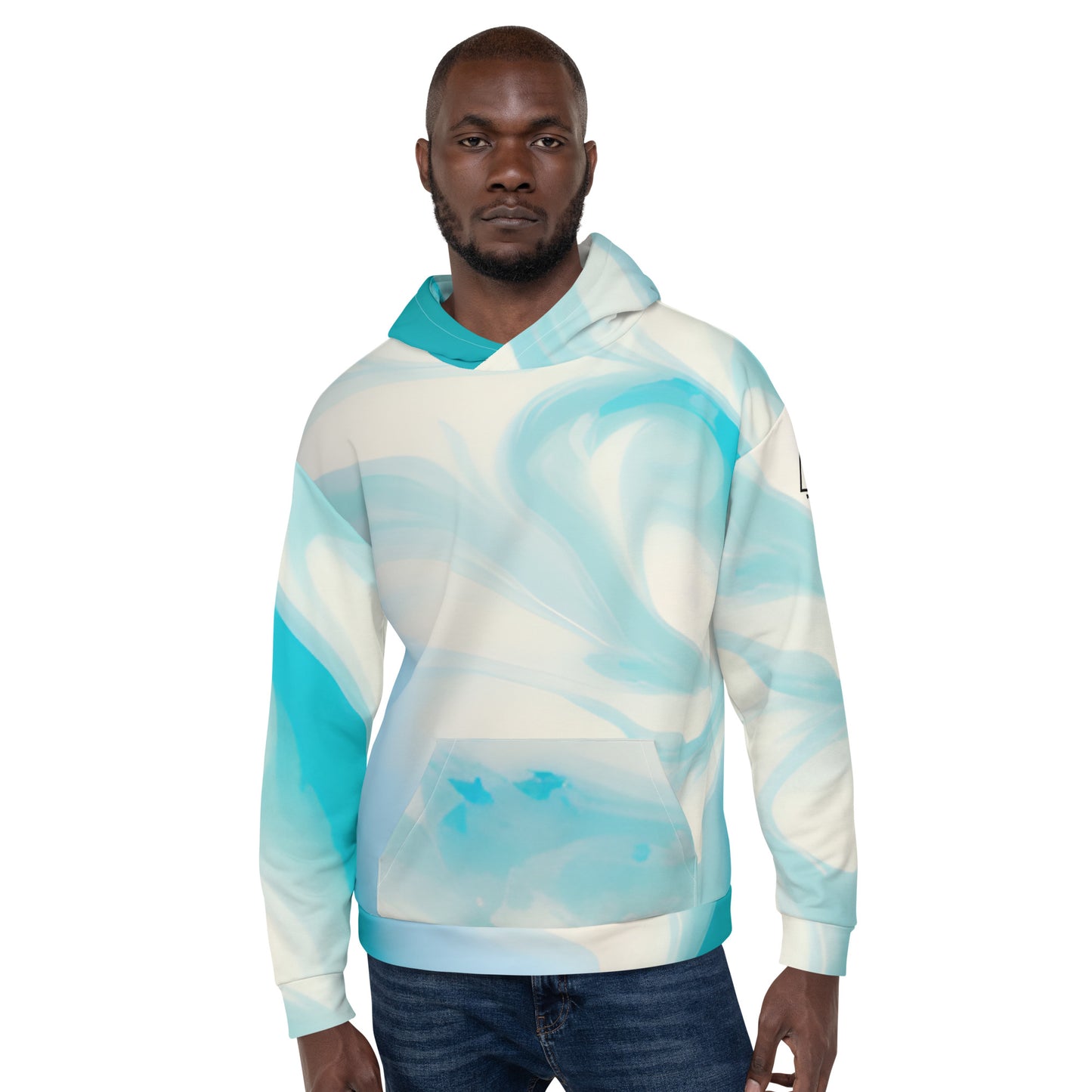 Birdseye White Sands National Park All Over Print Unisex Hoodie