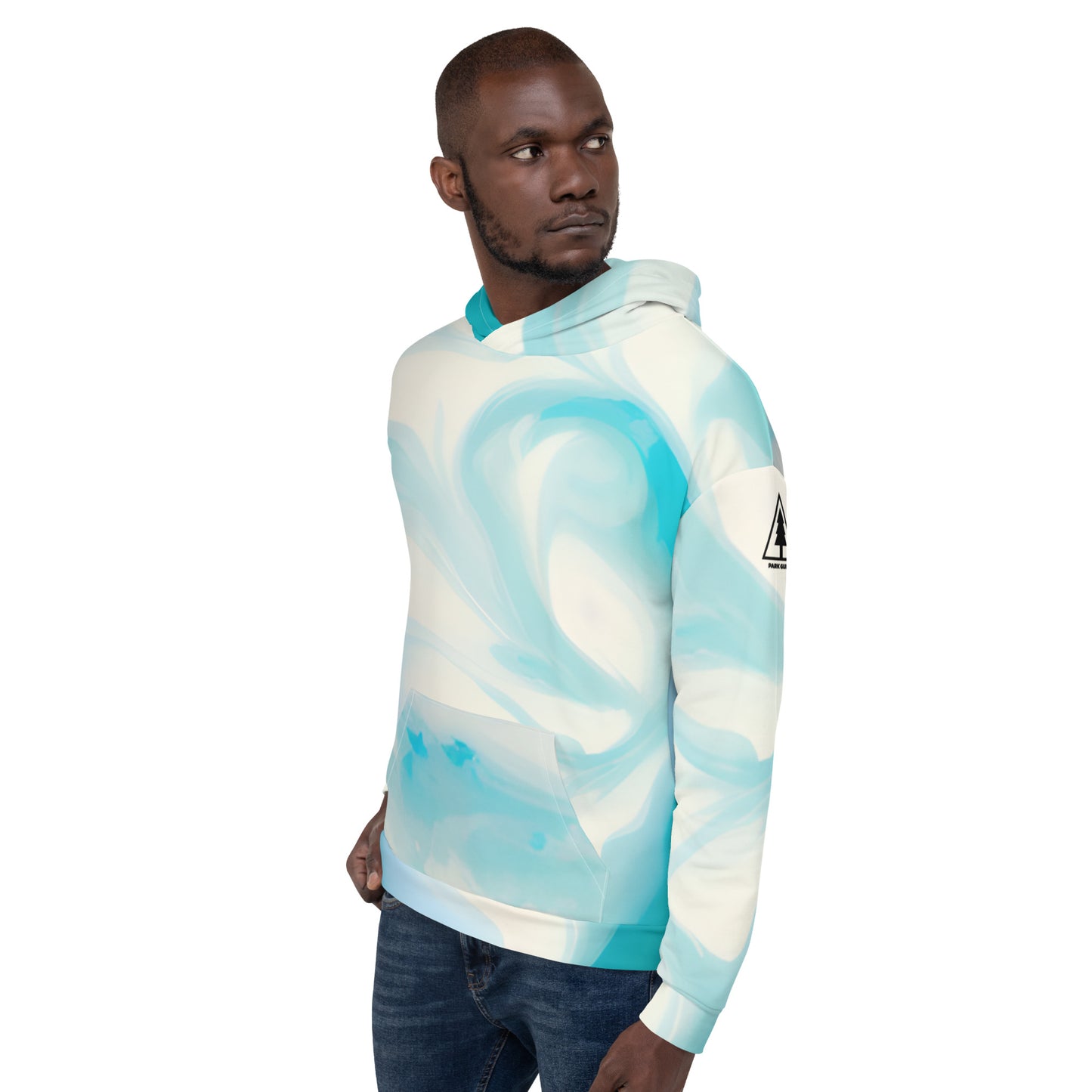 Birdseye White Sands National Park All Over Print Unisex Hoodie