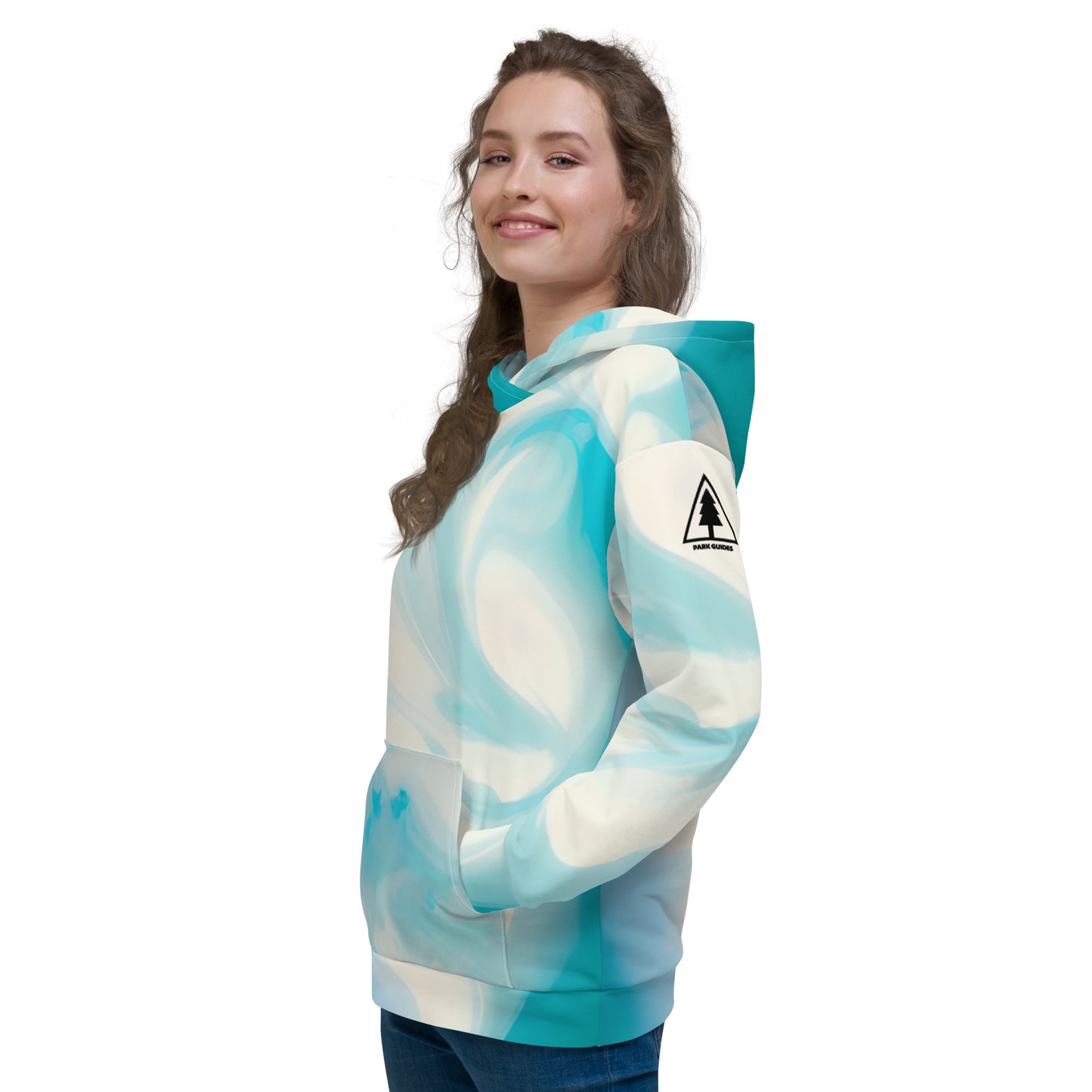 Birdseye White Sands National Park All Over Print Unisex Hoodie