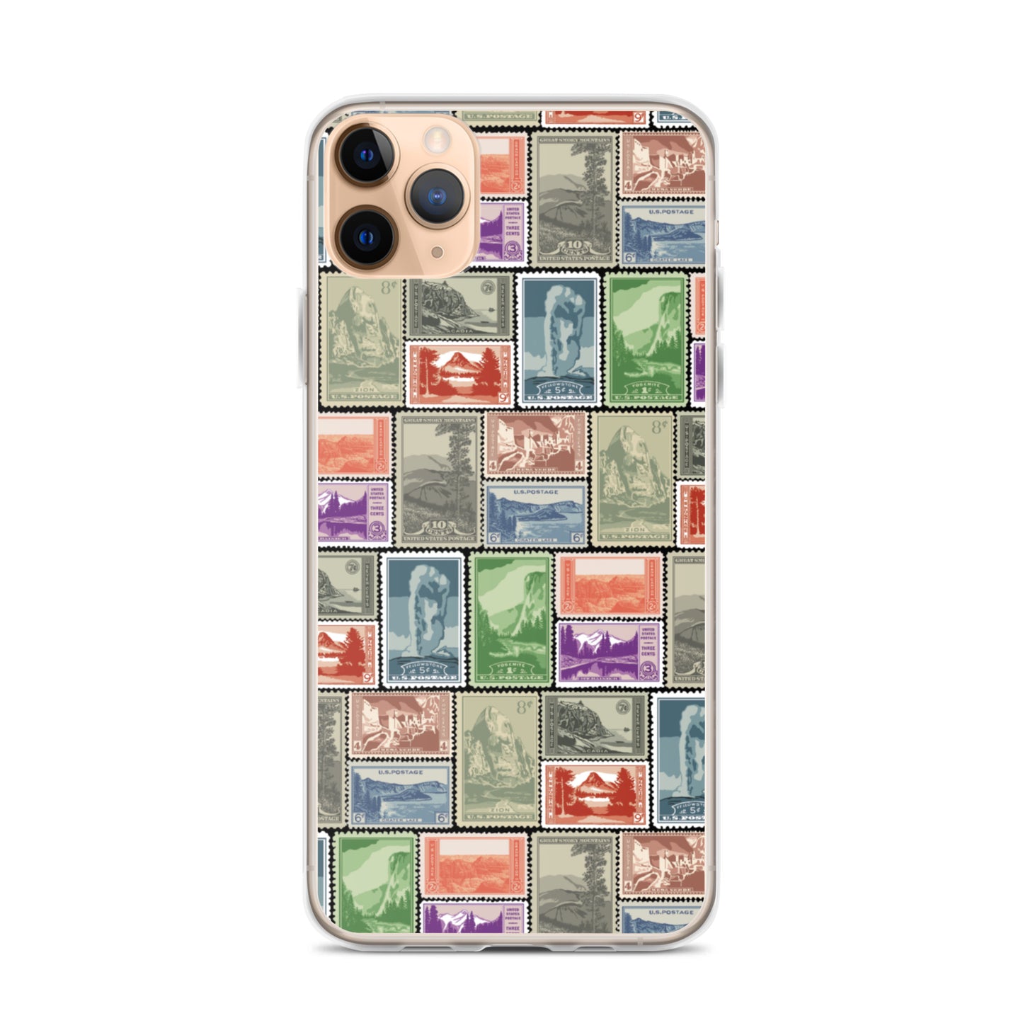 National Park Postage Stamp Case for iPhone®