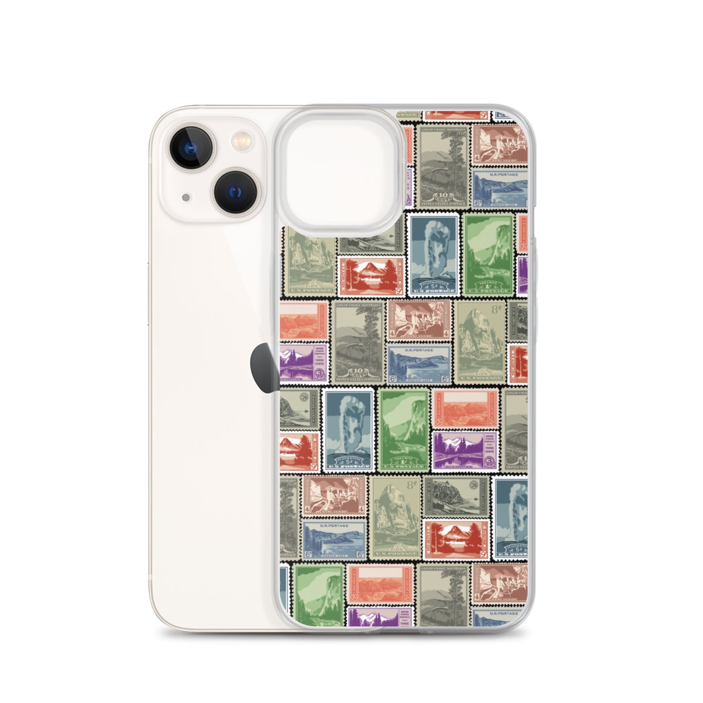 National Park Postage Stamp Case for iPhone®