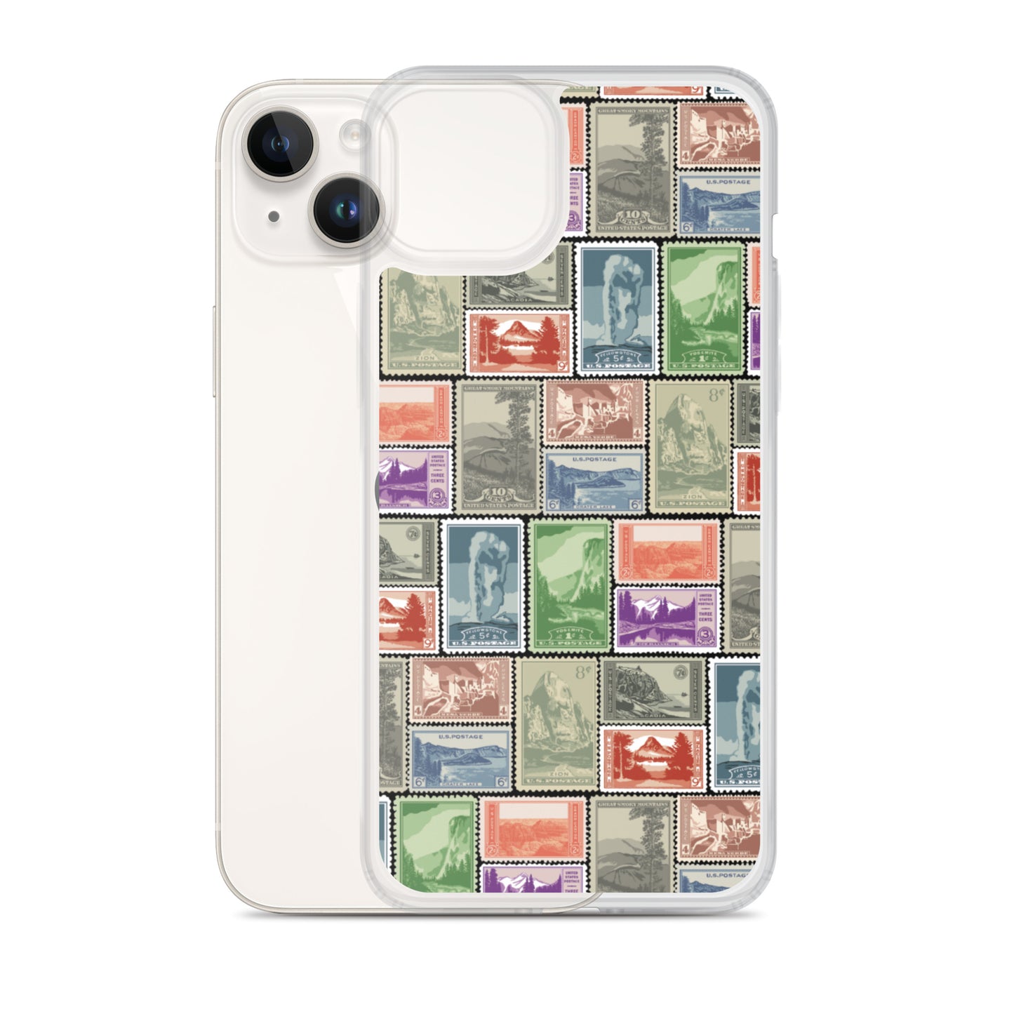 National Park Postage Stamp Case for iPhone®